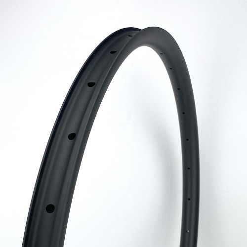 [NXT29XMA35] PREMIUM Asymmetric 35mm Width 29" Carbon Fiber Mountain Bike Clincher Rim [Tubeless Compatible]